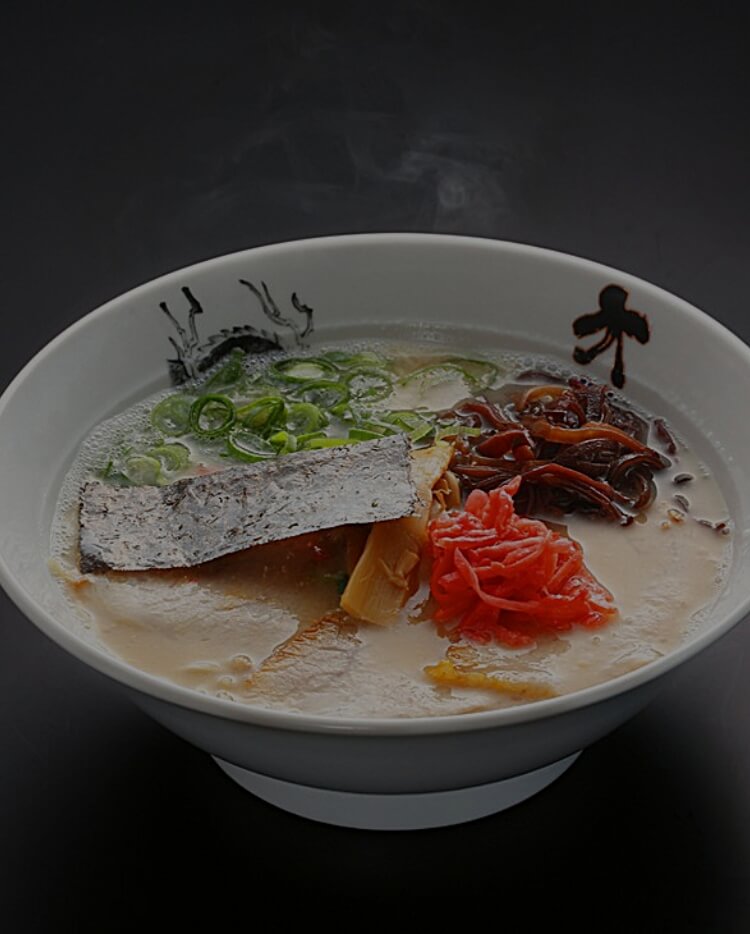 大龍ラーメンの豚骨ラーメンの画像